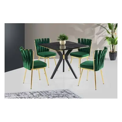 Hanah Home Dining Table Kare İkon - 1431