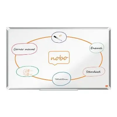 Smaltovaná magnetická tabule Nobo Premium Plus 900 x 600 mm, 1915144