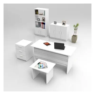 Hanah Home Office Furniture Set VO14-W White