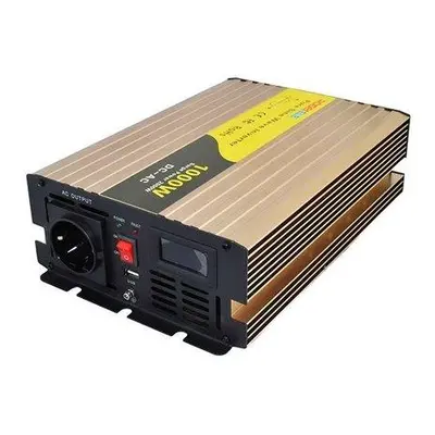 ROGERELE Sinusový měnič napětí REP1000-24, 1000W, 24V, USB port