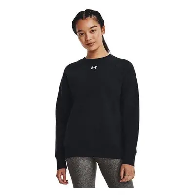 Under Armour Dámská mikina Rival Fleece Crew black S, Černá