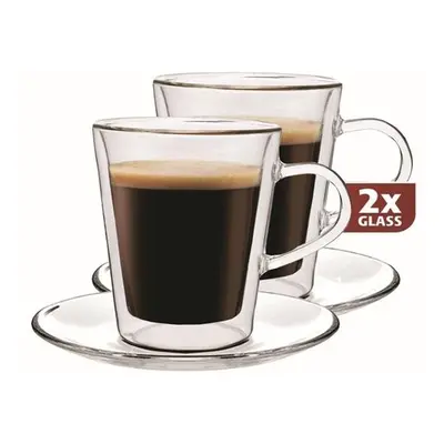 Maxxo Lungo 2dílná sada termo skleniček 220 ml