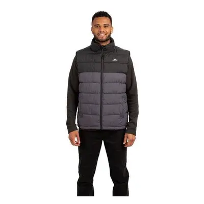 Trespass Pánská zateplená vesta Oskar Gilet black M, Černá