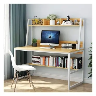 Hanah Home Study Desk Majestic - Oak OakWhite