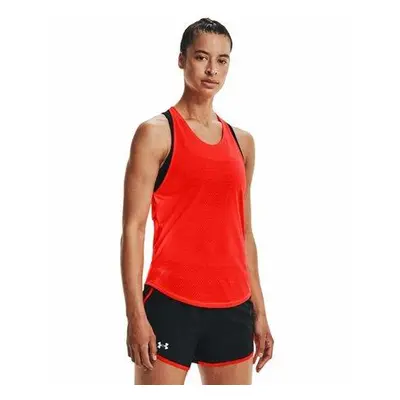 Under Armour Dámské běžecké tílko Streaker Tank phoenix fire XS, Červená