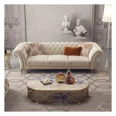 Atelier del Sofa 3-Seat Sofa Bianca Cream