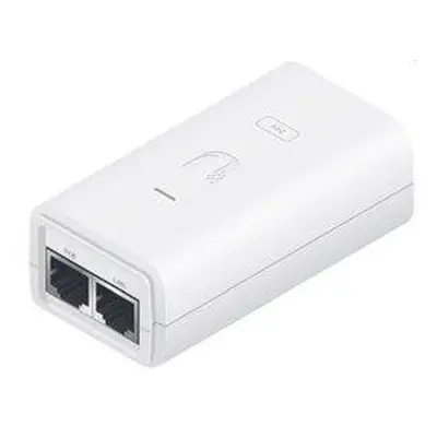 Ubiquiti POE-24-24W-G-WH, Gigabitový PoE Injektor, 24V/1A (24W), bílý, POE-24-24W-G-WH