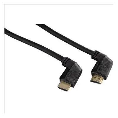 Hama HDMI kabel vidlice-vidlice, kolmé konektory, pozlacený, 3*, 1,5m