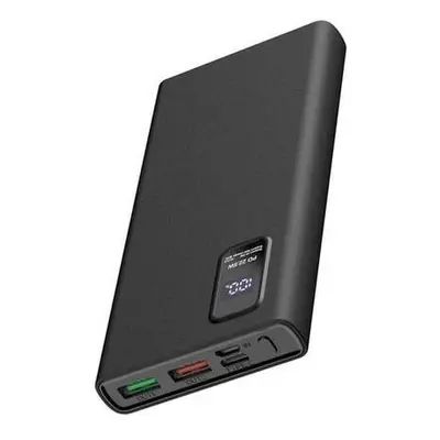 Platinet Power Bank PMPB10WQC726B 10000mAh PD3.0 QC3.0 display černá