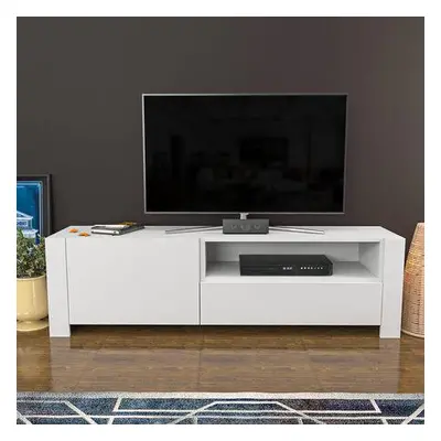 Hanah Home TV Stand Piedmont - White