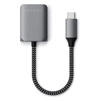 Satechi USB-C to 3.5mm Audio & PD Adapter vesmírně šedý