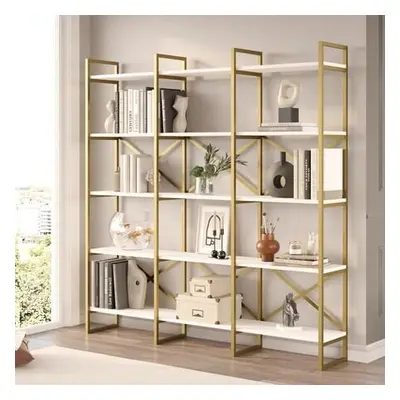 Hanah Home Bookshelf VG6-W WhiteGold