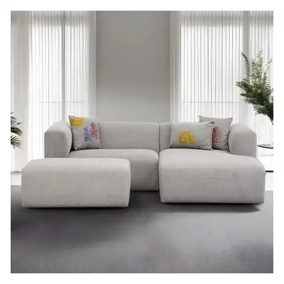 Atelier del Sofa Corner Sofa Linden Mini Right - Light Grey