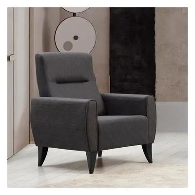 Atelier del Sofa Wing Chair Minar - Dark Grey