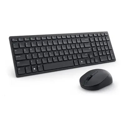 Dell Silent Keyboard and Mouse - KM555 - Czech/Slovak (QWERTZ), KM555-BLK-CSK