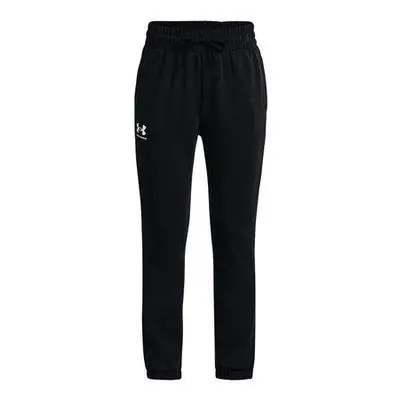 Under Armour Dívčí tepláky Rival Terry Joggers black YS, Černá, 127, –, 137