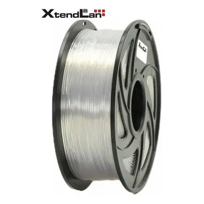 XtendLAN PETG filament 1,75mm průhledný bílý/natural 1kg, 3DF-PETG1.75-TPN 1kg