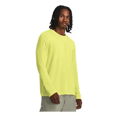 Under Armour Pánské běžecké tričko Seamless Stride LS lime yellow XL