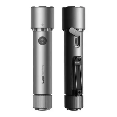 HOTO QWSDT005 tactical flashlight, 2300lm, IP68, 3100mAh, USB-C