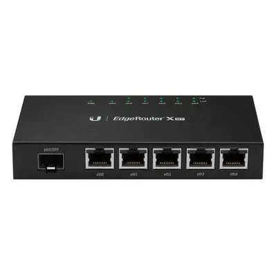 Ubiquiti EdgeRouter X SFP - 5x Gbit RJ45 port, 1x SFP port, 5x PoE Out, ER-X-SFP