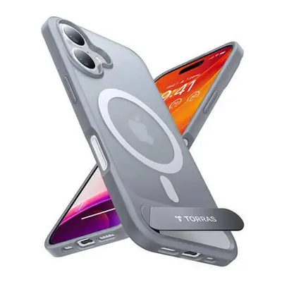 Etui Torras Pstand Series do iPhone 16 Plus (Titanium gray)