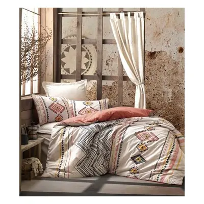 L'essentiel Maison Ranforce Single Quilt Cover Set Felix - Tile Red