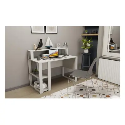 Hanah Home Study Desk Queens - White