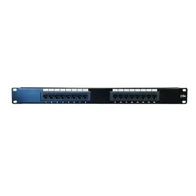 DATACOM Patch panel 16p.,UTP, Cat5e,1U,19", LSA Krone, 3020