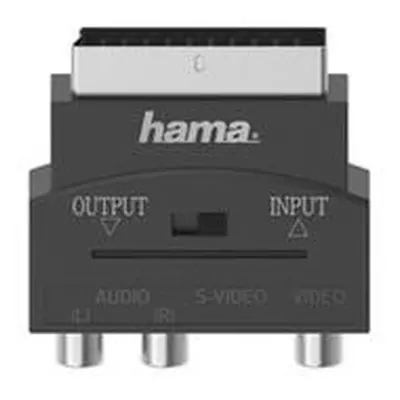 Hama redukce SCART na 3 cinch AV + S-video, IN/OUT