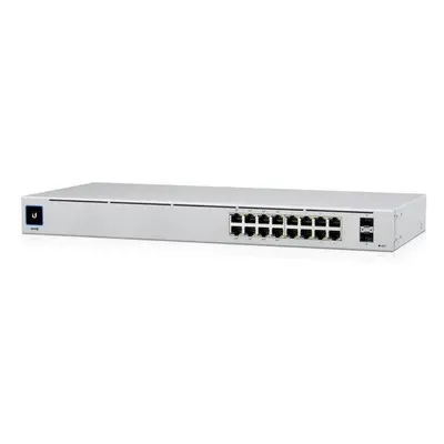 Ubiquiti UniFi Switch USW-16-POE - 16x Gbit RJ45, 2x SFP, 8x PoE 802.3af/at (PoE budget 42W), US