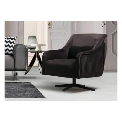 Atelier del Sofa Wing Chair London - Black