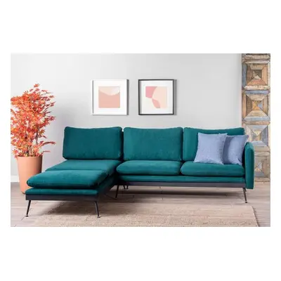 Atelier del Sofa Corner Sofa Reya Corner - Petrol Green GR124\GR107