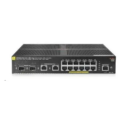 HPE Aruba Networking 2930F 12G PoE+ 2G/2SFP+ Switch RENEW JL693A, JL693AR#ABB