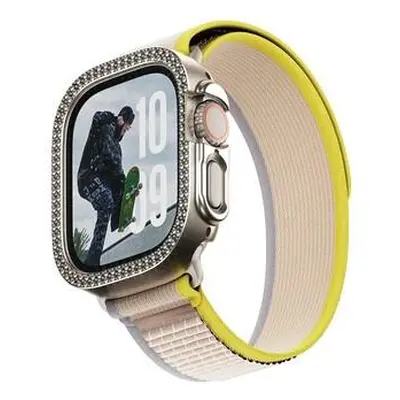 PanzerGlass SAFE Apple Watch Ultra 2/Ultra bumper třpytivě zlatý rámeček