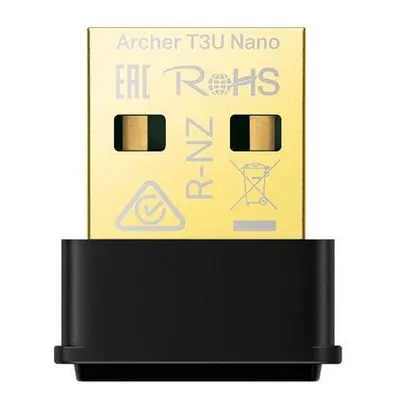 TP-Link Archer T3U Nano - AC1300 Nano WiFi USB adaptér, Archer T3U Nano