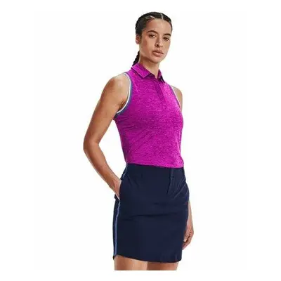 Under Armour Dámské triko s límečkem Zinger Slvls Tipped Polo polaris purple XS