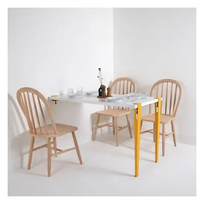 Hanah Home Dining Table Alfeios - WhiteYellow