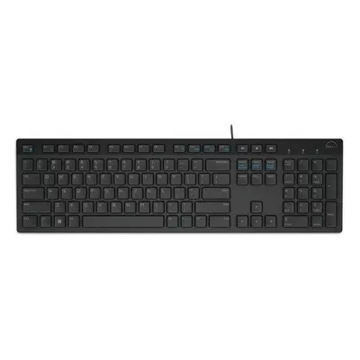 DELL klávesnice KB216/ multimediální/ ruská/ USB/ drátová/ černá, 580-ADGR