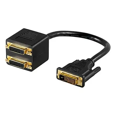 Redukce DVI-D (M) dual - 2x DVI-D dual