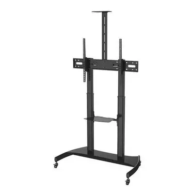 Neomounts PLASMA-M1950E / Mobile Flat Screen Floor Stand (height: 134-166 cm) / Black, PLASMA-M