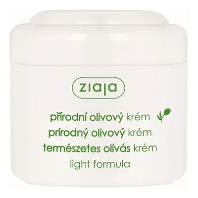 Denní krém pro normální a suchou pleť lehké složení Natural Olive Ziaja - 200 ml