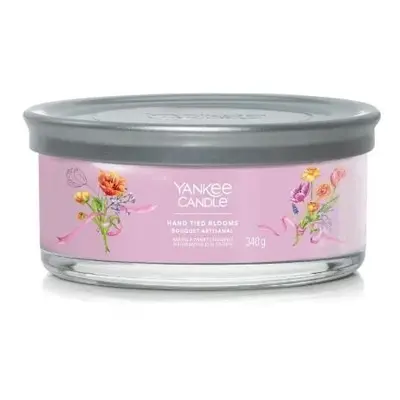 Aromatická svíčka Signature tumbler střední Hand Tied Blooms Yankee Candle - 340 g