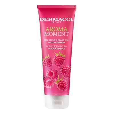 Sprchový gel Divoká malina Aroma Moment (Delicious Shower Gel) Dermacol - 250 ml