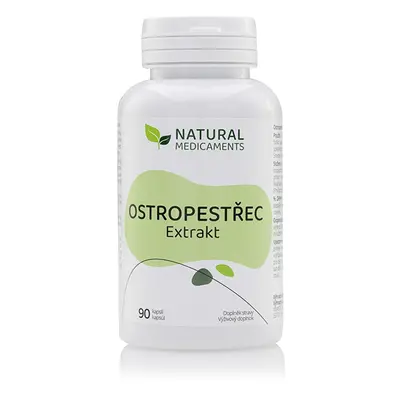 Ostropestřec Extrakt Natural Medicaments - 90 kapslí