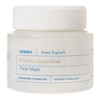 Pleťová maska Greek Yoghurt (Probiotic SuperDose Face Mask) Korres - 100 ml