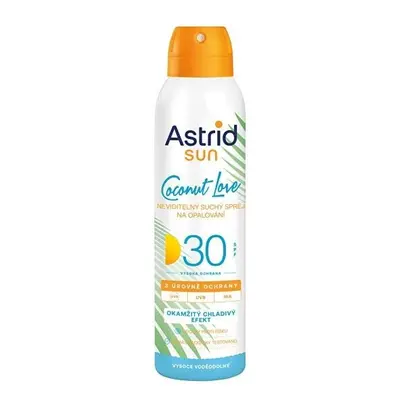 Neviditelný suchý sprej na opalování SPF 30 Sun Astrid - 150 ml