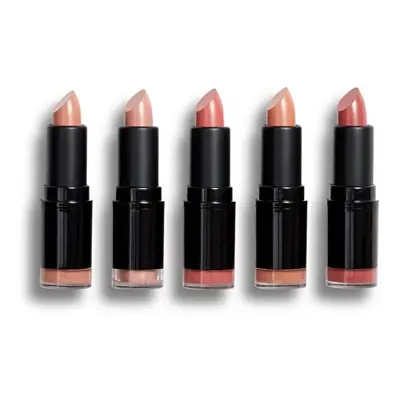 Sada rtěnek Blushed Nudes (Lipstick Collection) 5 x Revolution PRO - 3,2 g