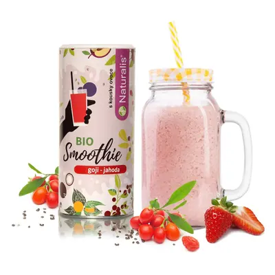 Smoothie Naturalis Goji a Jahoda BIO - 180g