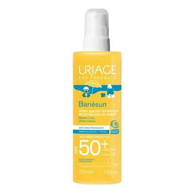 Dětský hydratační sprej na opalování SPF 50+ Bariesun (Moisturizing Kid Spray) Uriage - 200 ml