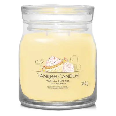 Aromatická svíčka Signature sklo střední Vanilla Cupcake Yankee Candle - 368 g